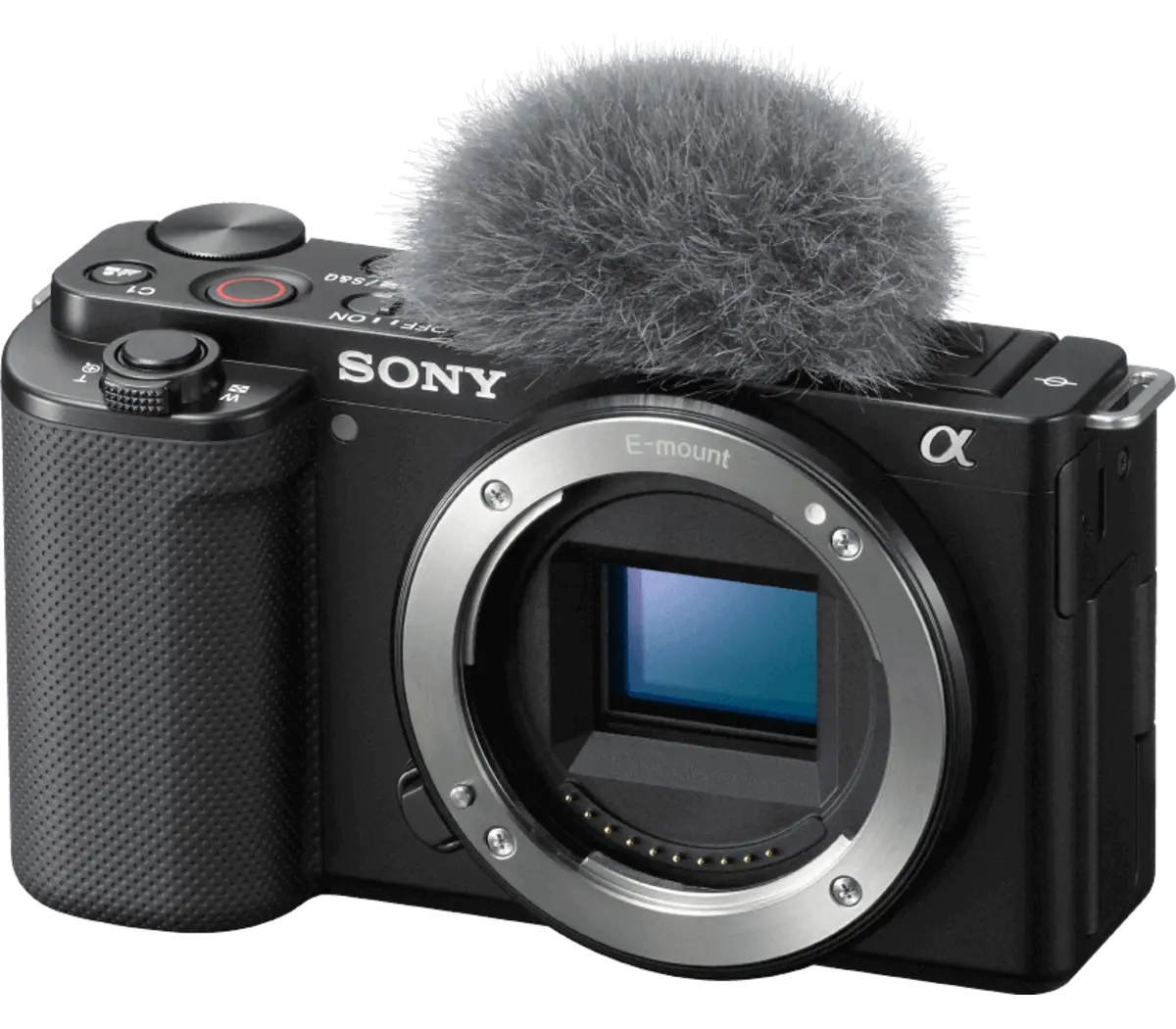 Sony ZV-E10 vlogging mirrorless camera, APS-C, beginner creators 2025.