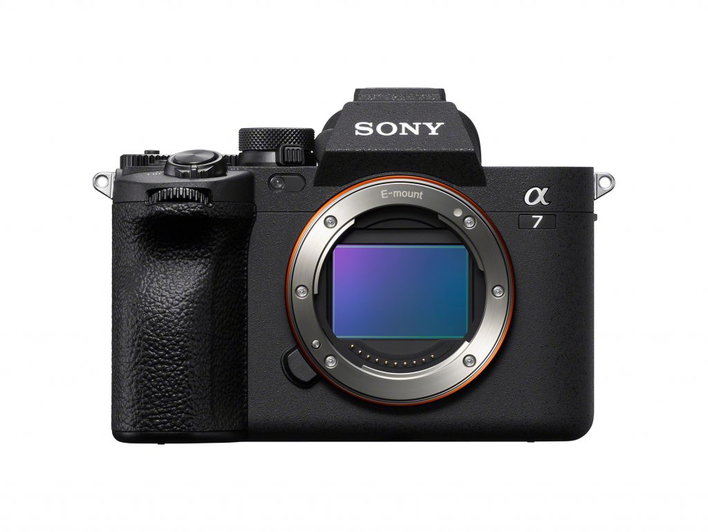 Sony A7 IV full-frame mirrorless camera for hybrid shooters, 2025.